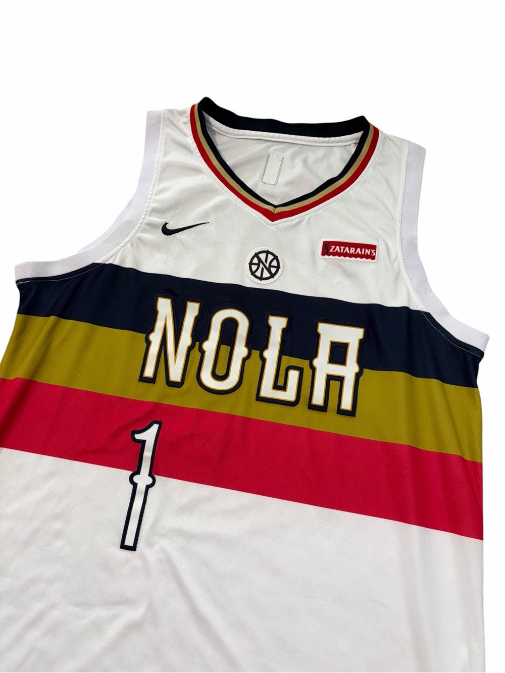 Nike NBA NOLA New Orleans Pelicans Zion Williamson Jersey Mens 52 Stitched